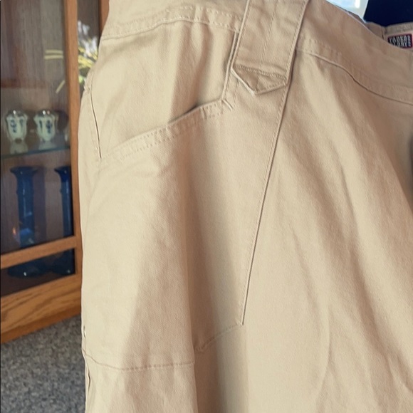 Faded Glory tan super stretch pant - Picture 2 of 8
